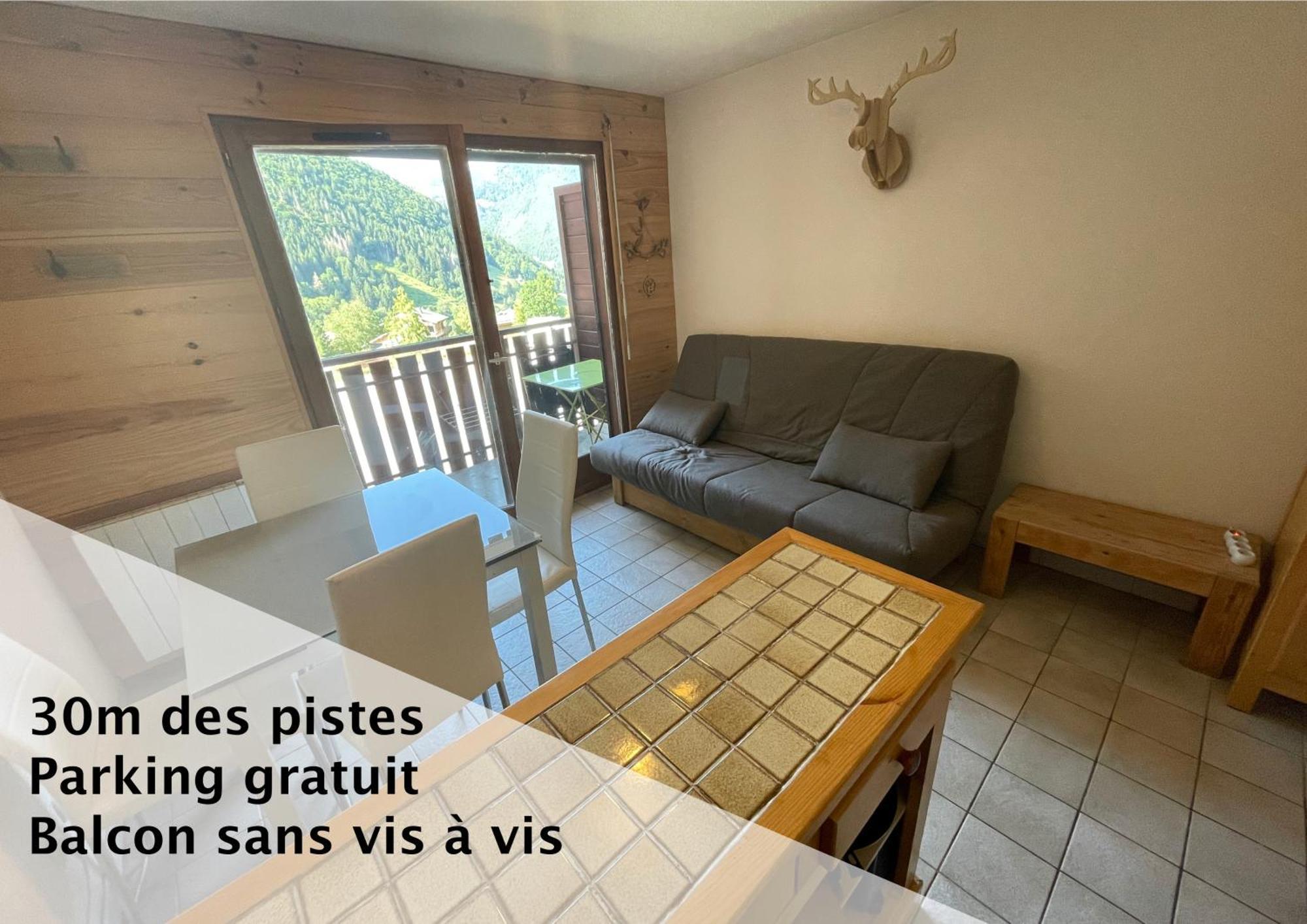 Le Pied Des Pistes A13, Joli Studio Tout Confort 4 Pers, Vue Vallee Imprenable, Draps Non Compris Saint-Jean-dʼAulps Εξωτερικό φωτογραφία